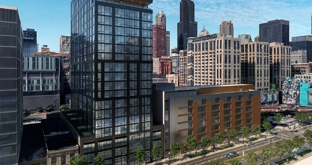 626 On The Park apartment building in Chicago’s South Loop