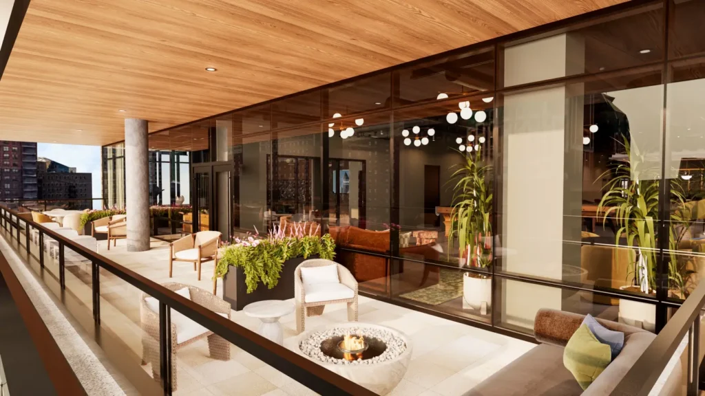 terrace at 626on the park