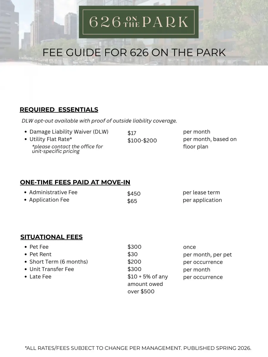 Website Fees 626